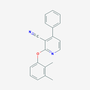 2-(2,3-Dimethylphenoxy)-4-phenylnicotinonitrile