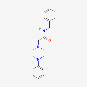 N-benzyl-2-(4-phenylpiperazin-1-yl)acetamide