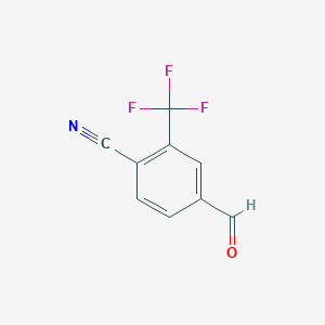 4-Formyl-2-(trifluoromethyl)benzonitrile