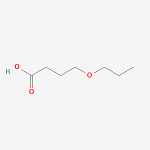 molecular formula C7H14O3 B2846130 Butanoic acid, 4-propoxy- CAS No. 41639-57-0