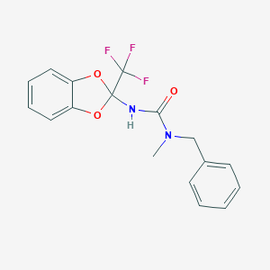 N-benzyl-N-methyl-N'-[2-(trifluoromethyl)-1,3-benzodioxol-2-yl]urea