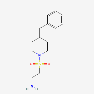 2-[(4-Benzylpiperidin-1-yl)sulfonyl]ethanamine