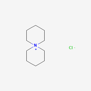 molecular formula C10H20ClN B2846421 6-Azaspiro[5.5]undecan-6-ium chloride CAS No. 56496-16-3