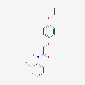 2-(4-ethoxyphenoxy)-N-(2-fluorophenyl)acetamide