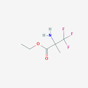 Ethyl 2-amino-3,3,3-trifluoro-2-methylpropanoate