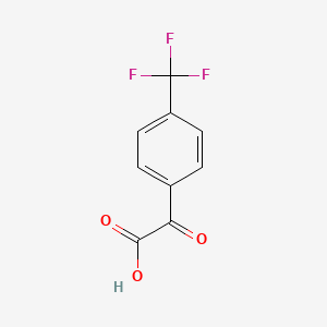 molecular formula C9H5F3O3 B2846644 p-Trifluoromethylphenylglyoxylic acid CAS No. 79478-02-7