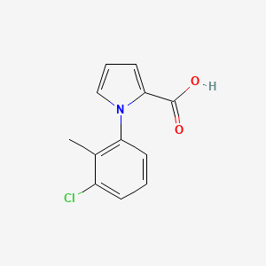 1-(3-chloro-2-methylphenyl)-1H-pyrrole-2-carboxylic acid