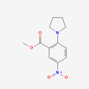 Methyl 5-nitro-2-(pyrrolidin-1-yl)benzoate