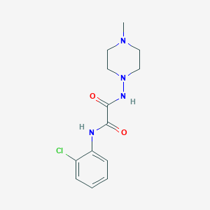 N1-(2-chlorophenyl)-N2-(4-methylpiperazin-1-yl)oxalamide