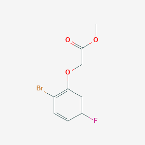 2-Bromo-5-fluorophenoxyacetic acid methyl ester