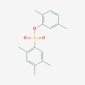 molecular formula C17H20O3S B2847106 2,5-二甲基苯基-2,4,5-三甲基苯并[1]磺酸酯 CAS No. 2415500-18-2
