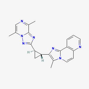 molecular formula C21H19N7 B2847167 Pde10-IN-1 CAS No. 1516895-53-6; 1516896-09-5