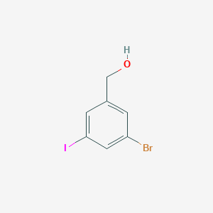 molecular formula C7H6BrIO B2847189 (3-Bromo-5-iodophenyl)methanol CAS No. 188813-08-3