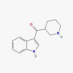 molecular formula C14H16N2O B2847204 3-(哌啶-3-甲酰)-1H-吲哚 CAS No. 1092292-23-3