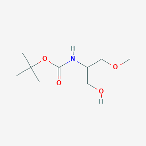 tert-Butyl (1-hydroxy-3-methoxypropan-2-yl)carbamate