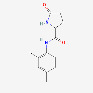 molecular formula C13H16N2O2 B2847221 N-(2,4-dimethylphenyl)-5-oxopyrrolidine-2-carboxamide CAS No. 331627-19-1