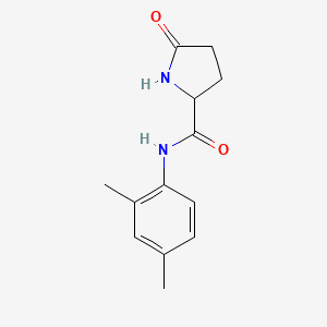 molecular formula C13H16N2O2 B2847221 N-(2,4-二甲基苯基)-5-氧代吡咯烷-2-甲酰胺 CAS No. 331627-19-1