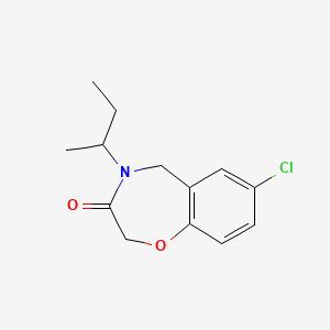 4-sec-butyl-7-chloro-4,5-dihydro-1,4-benzoxazepin-3(2H)-one