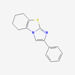 2-Phenyl-5,6,7,8-tetrahydroimidazo[2,1-b][1,3]benzothiazole