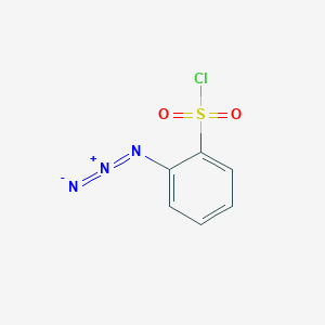 molecular formula C6H4ClN3O2S B2847426 2-azidobenzenesulfonyl Chloride CAS No. 203932-90-5