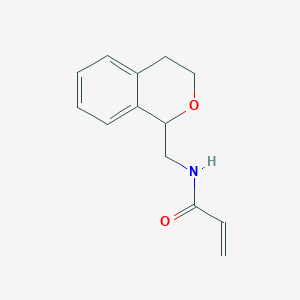 molecular formula C13H15NO2 B2847454 N-(isochromanylmethyl)prop-2-enamide CAS No. 333432-25-0