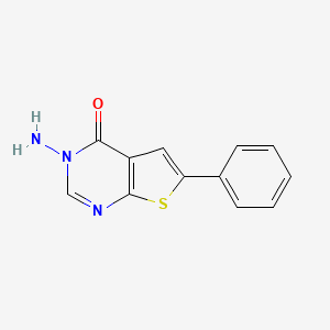 3-amino-6-phenylthieno[2,3-d]pyrimidin-4(3H)-one