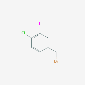 4-(Bromomethyl)-1-chloro-2-iodobenzene