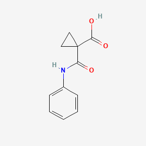 B2847523 1-(Phenylcarbamoyl)cyclopropanecarboxylic acid CAS No. 145591-80-6