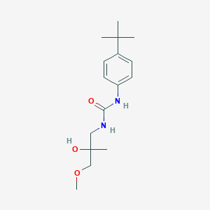 1-(4-(Tert-butyl)phenyl)-3-(2-hydroxy-3-methoxy-2-methylpropyl)urea