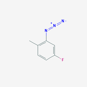 2-Azido-4-fluoro-1-methylbenzene