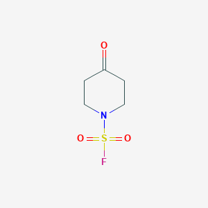 molecular formula C5H8FNO3S B2847534 4-Oxopiperidine-1-sulfonyl fluoride CAS No. 2309476-52-4