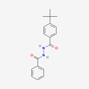 molecular formula C18H20N2O2 B2847597 N'-benzoyl-4-tert-butylbenzohydrazide CAS No. 43100-33-0