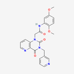N-(2,5-dimethoxyphenyl)-2-(2,4-dioxo-3-(pyridin-3-ylmethyl)-3,4-dihydropyrido[3,2-d]pyrimidin-1(2H)-yl)acetamide