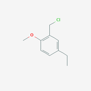 2-(Chloromethyl)-4-ethyl-1-methoxybenzene