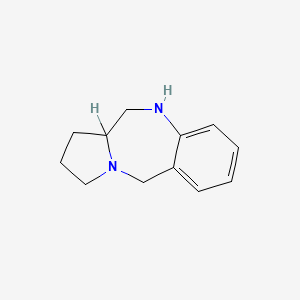 molecular formula C12H16N2 B2847662 3,9-Diazatricyclo[8.4.0.0^{3,7}]tetradeca-1(10),11,13-triene CAS No. 24919-43-5