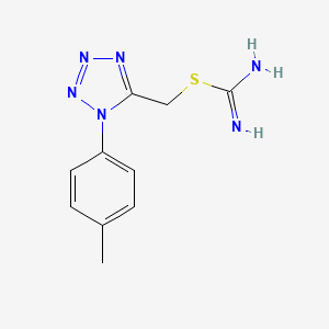 [1-(4-Methylphenyl)-1h-tetrazol-5-yl]methyl-imidothiocarbamate