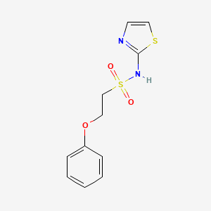 2-phenoxy-N-(thiazol-2-yl)ethanesulfonamide