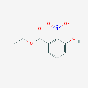 molecular formula C9H9NO5 B2847757 Ethyl 3-hydroxy-2-nitrobenzoate CAS No. 81914-58-1