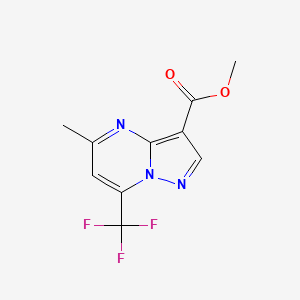 Methyl 5-methyl-7-(trifluoromethyl)pyrazolo[1,5-a]pyrimidine-3-carboxylate