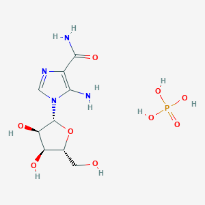 molecular formula C9H17N4O9P B2847976 AICAR (phosphate) CAS No. 681006-28-0