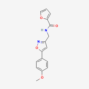 N-((5-(4-methoxyphenyl)isoxazol-3-yl)methyl)furan-2-carboxamide