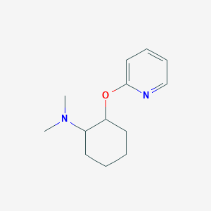 N,N-dimethyl-2-(pyridin-2-yloxy)cyclohexan-1-amine