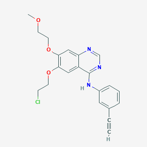 molecular formula C21H20ClN3O3 B2848067 Erlotinib iMpurity B CAS No. 183321-83-7