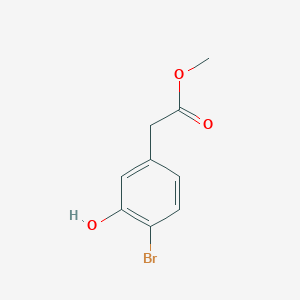 molecular formula C9H9BrO3 B2848115 Methyl2-(4-bromo-3-hydroxyphenyl)acetate CAS No. 936758-53-1