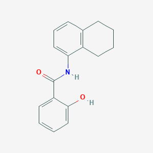 2-hydroxy-N-(5,6,7,8-tetrahydronaphthalen-1-yl)benzamide