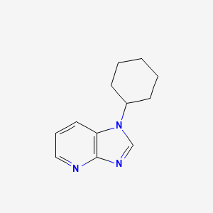 1-cyclohexyl-1H-imidazo[4,5-b]pyridine