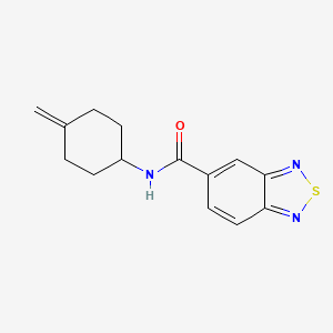 N-(4-methylidenecyclohexyl)-2,1,3-benzothiadiazole-5-carboxamide