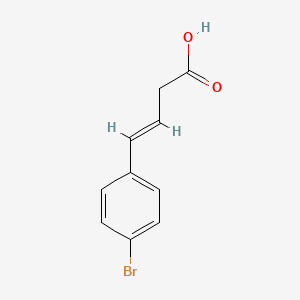 molecular formula C10H9BrO2 B2848283 4-(4-Bromophenyl)but-3-enoic acid CAS No. 1603029-09-9; 184360-96-1