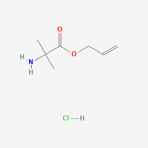 Prop-2-enyl 2-amino-2-methylpropanoate;hydrochloride
