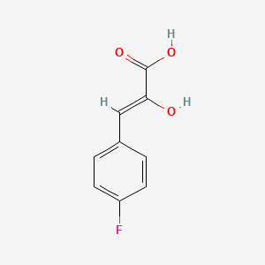 3-(4-Fluorophenyl)-2-hydroxyacrylic acid